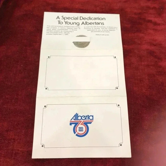 Alberta 75 year Medallion - Picture 5 of 6